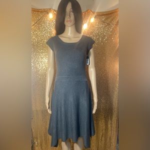 Mossimo✨ Charcoal Ribbed Sweater Dress 👗 BRAND NEW WITH TAGS‼️